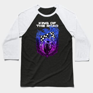 Blue Hawk King Of The Road Baseball T-Shirt